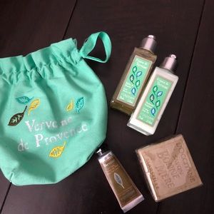 NEW Loccitane travel size body products